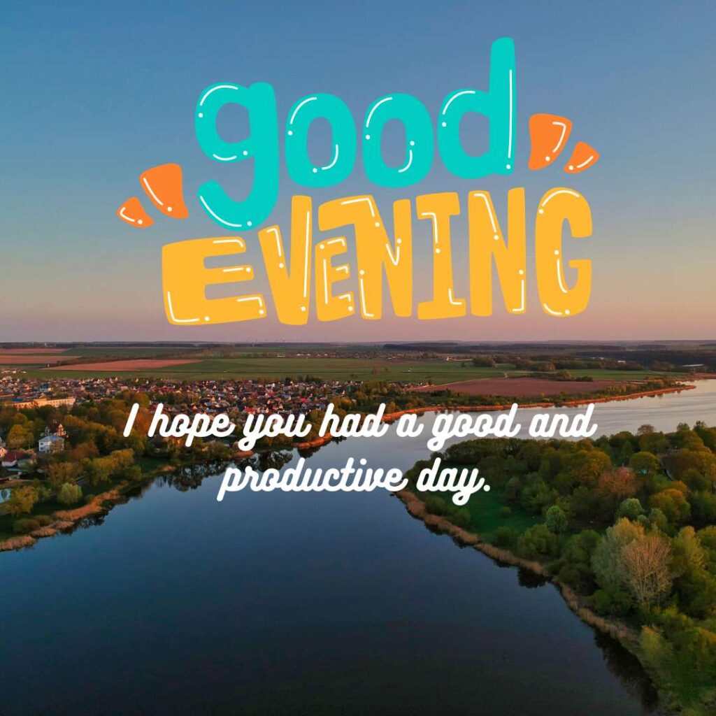 new good evening images gif