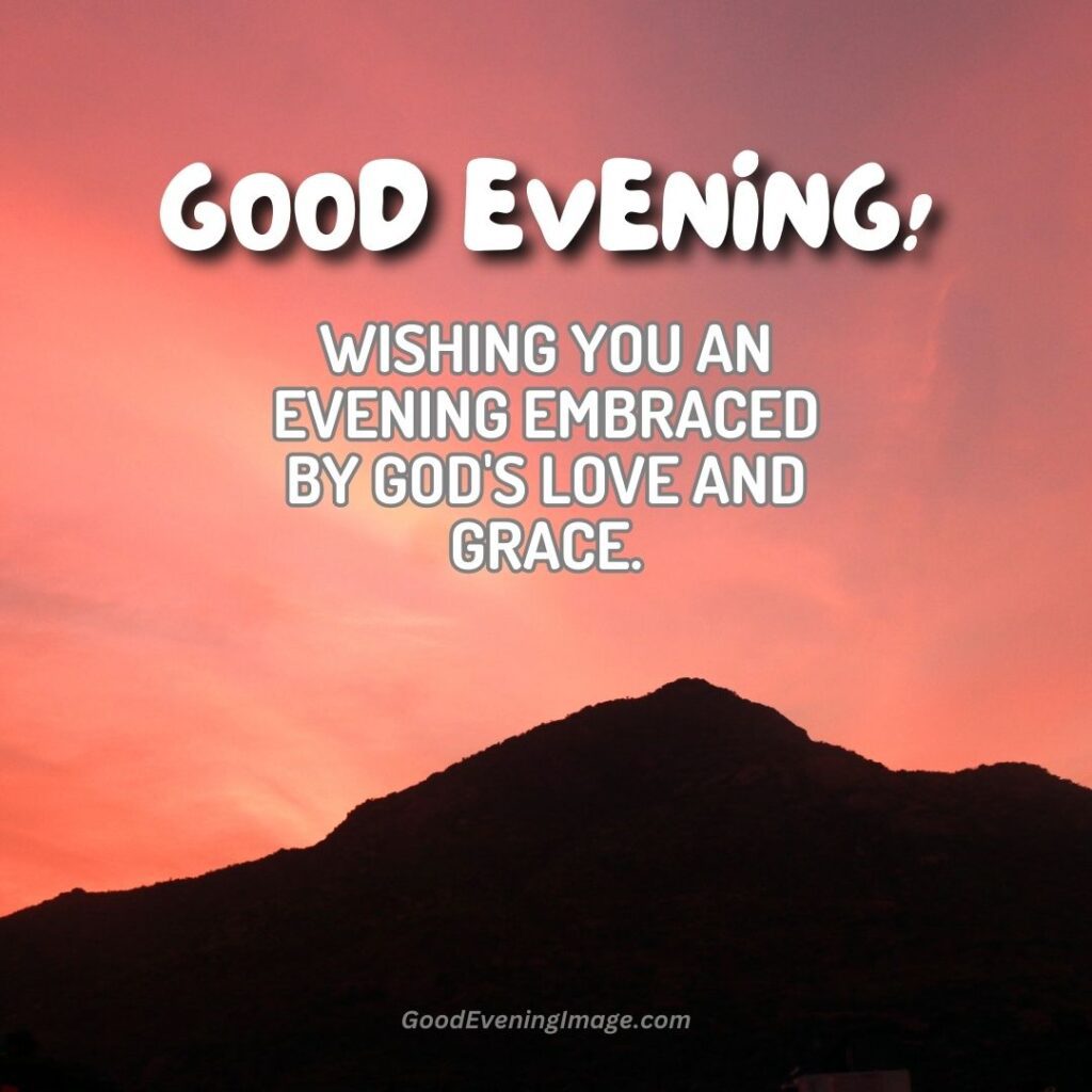 Good evening blessing images