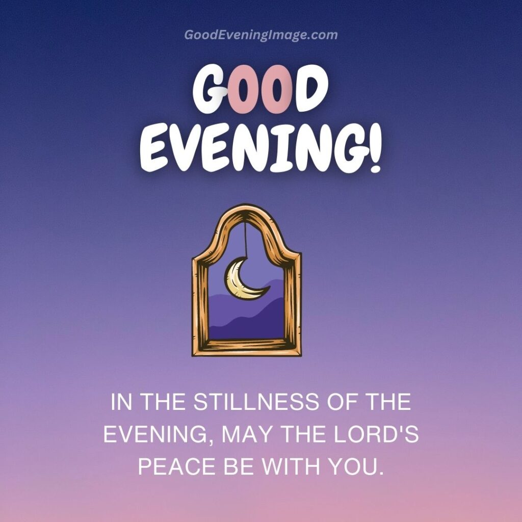 Evening Blessings Image