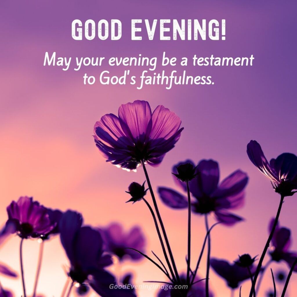 Evening Blessings Image with quotes