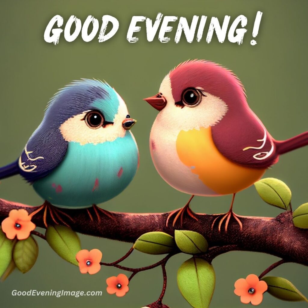 good evening pictures color birds