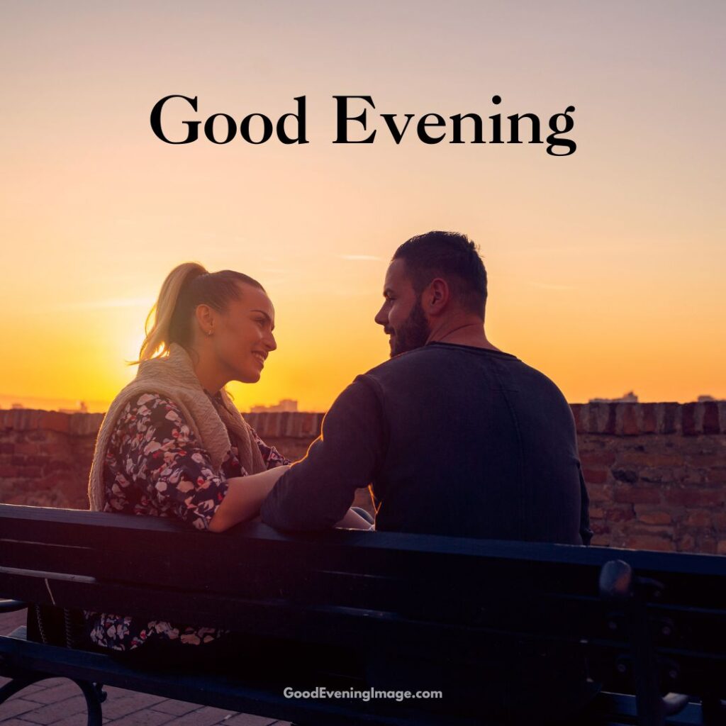 couple good evening image